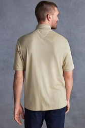 Next Poloshirt Signature Khaki/Beige