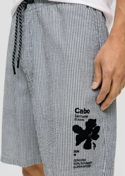 s.Oliver Bermudas im Relaxed Fit  Weiß/Creme