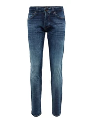 Jack & Jones Slim-fit Jeans JJIGlenn JJICON Hellblau/Blau/Dunkelblau