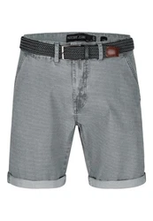 Indicode Chinoshorts Caedmon Grau/Hellgrau/Dunkelgrau