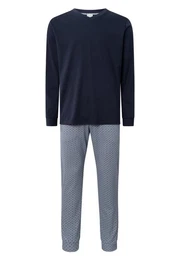 Rsch Pyjama Basic (Set, 2 tlg) Schlafanzug - Baumwolle - Atmungsaktiv