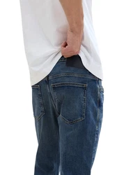 TOM TAILOR 5-Pocket Jeans Slim JOSH dunkelblau