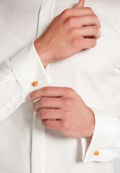 Eterna Langarmhemd SLIM FIT NON IRON Weiß/Creme
