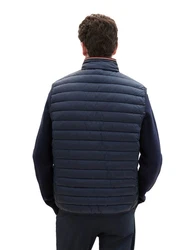 TOM TAILOR Steppweste Hellblau/Blau/Dunkelblau