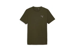 PUMA T-Shirt BETTER ESSENTIALS TEE Dunkelgrün/Khaki