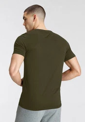 PUMA T-Shirt BETTER ESSENTIALS TEE Dunkelgrün/Khaki