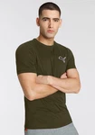 PUMA T-Shirt BETTER ESSENTIALS TEE Dunkelgrün/Khaki