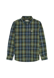 Langarmhemd 1 PKT SHIRT mit Karomuster