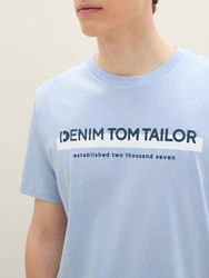 TOM TAILOR Denim T-Shirt Blau/Hellblau