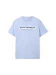 TOM TAILOR Denim T-Shirt Blau/Hellblau