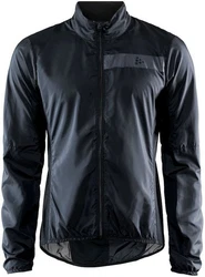 Craft Fahrradjacke ESSENCE Light Wind Jacket Schwarz/Dunkelblau/Grau/Blau