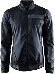 Craft Fahrradjacke ESSENCE Light Wind Jacket Schwarz/Dunkelblau/Grau/Blau