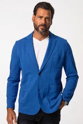 JP1880 Sakko Sweat-Sakko Blau