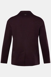 JP1880 Sakko Sweat-Sakko Bordeaux/Dunkelrot/Lila