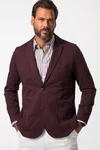 JP1880 Sakko Sweat-Sakko Bordeaux/Dunkelrot/Lila
