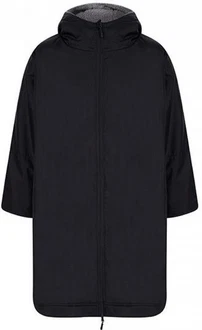Finden+Hales Outdoorjacke All Weather Robe Dunkelblau/Schwarz