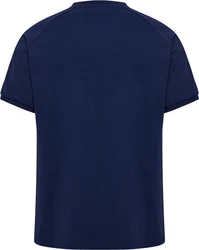 Hummel Sportshirt Hmlarchive Loose T-Shirt Dunkelblau/Blau