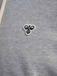 hummel Hoodie hmlREGULAR HOODIE BEE Grau Melange