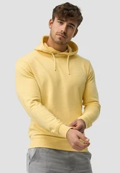 Indicode Hoodie Kapuzenpullover Simpson Gelb