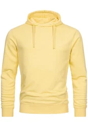 Indicode Hoodie Kapuzenpullover Simpson Gelb