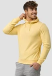 Indicode Hoodie Kapuzenpullover Simpson Gelb/Braun