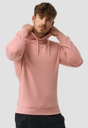 Indicode Hoodie Kapuzenpullover Simpson Rosa/Rot