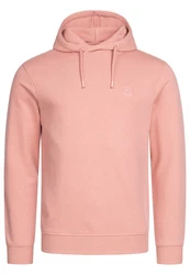 Indicode Hoodie Kapuzenpullover Simpson Rosa/Rot