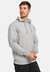 Indicode Hoodie Kapuzenpullover Simpson Grau/Hellgrau