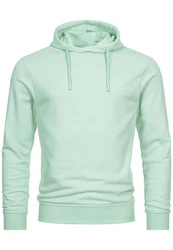 Indicode Hoodie Kapuzenpullover Simpson Hellgrün/Grün/Hellblau
