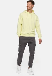 Indicode Hoodie Kapuzenpullover Simpson Gelb
