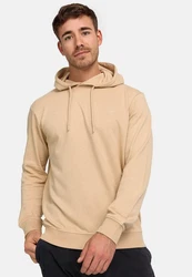 Indicode Hoodie Kapuzenpullover Simpson Khaki/Beige/Braun/Gelb