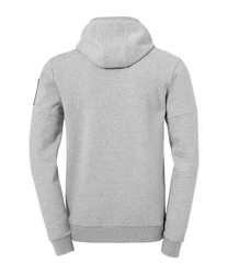 Kempa Sweatjacke Status Kapuzenjacke Grau/Hellgrau