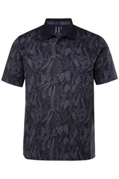 Poloshirt Poloshirt Halbarm Jersey floraler Print bis 8 XL
