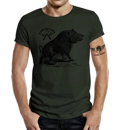T-Shirt fr den Jger: Hunting Club Wildsau