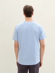 TOM TAILOR DENIM T-Shirt himmelblau