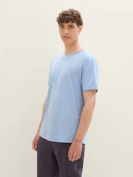 TOM TAILOR DENIM T-Shirt himmelblau