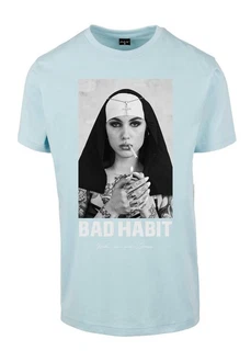 Mister Tee T-Shirt Bad Habit Tee Blau/Hellblau Mister Tee T-Shirt Bad Habit Tee Blau/Hellblau