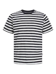 Kurzarmshirt JORTAMPA STRIPE TEE SS CREW NECK