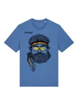 Karlskopf Rundhalsshirt Basic FUSSBALLER Blau