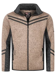 Fleecejacke Herren Jacke Melange Fleecejacke H-373