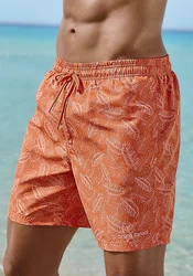 Bruno Banani Badeshorts Orange/Rosa