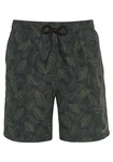 Bruno Banani Badeshorts Dunkelgrün/Grün