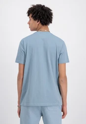 Alpha Industries T-Shirt Embroidery T Blau/Grau/Hellblau