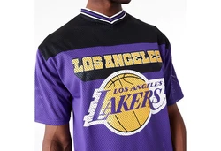 New Era T-Shirt NBA Arch La Lakers lila/blk