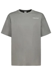 SUBLEVEL T-Shirt mit Backprint Grau/Hellgrau/Dunkelgrün/Dunkelgrau/Grün