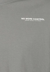 SUBLEVEL T-Shirt mit Backprint Grau/Hellgrau/Dunkelgrün/Dunkelgrau/Grün