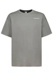 SUBLEVEL T-Shirt mit Backprint Grau/Hellgrau/Dunkelgrün/Dunkelgrau/Grün