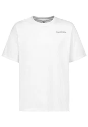 SUBLEVEL T-Shirt mit Backprint Weiß/Creme/Grau