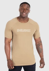 Smilodox T-Shirt Timmy Khaki/Braun/Gelb/Dunkelblau/Dunkelgrün