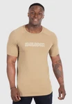 Smilodox T-Shirt Timmy Khaki/Braun/Gelb/Dunkelblau/Dunkelgrün